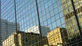 Montreal skyscraper reflection