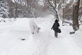 Montreal snowstorm in January 2018