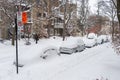 Montreal snowstorm in January 2018