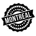 Montreal stamp rubber grunge