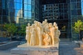 Montreal street sculpture, Montreal, Canada Royalty Free Stock Photo