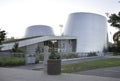 Montreal, 27th June: Park Olympic with Rio Tinto Alcan Planetarium from Montreal in Quebec Province of Canada Royalty Free Stock Photo