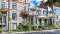 Montreal, typical victorian house Royalty Free Stock Photo