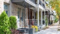 Montreal, typical victorian house