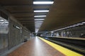 Montreal Viau subway station (metro) Royalty Free Stock Photo