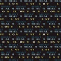 Montreal seamless pattern Royalty Free Stock Photo