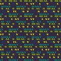 Montreal seamless pattern Royalty Free Stock Photo
