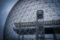 Montreals spherical architecture Royalty Free Stock Photo