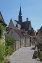 Montresor,flower display , Loire, France