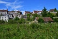 Montresor; France - july 12 2020 : the village
