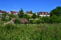 Montresor; France - july 12 2020 : the village