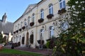 Elegant townhall or Mairie in Montreuil, Northern France.