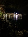 Montreux by night Royalty Free Stock Photo