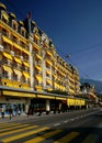 Montreux Palace Hotel Royalty Free Stock Photo