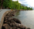 Montreux-Swiss Riviera Royalty Free Stock Photo