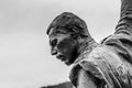 MONTREUX, SWITZERLAND/ EUROPE - SEPTEMBER 15: Statue of Freddie
