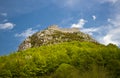 Montsegur castle Royalty Free Stock Photo