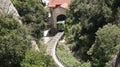 Montserrat funicular train