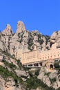 Montserrat monastery (Catalonia, Spain) Royalty Free Stock Photo