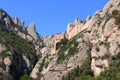 Montserrat monastery (Catalonia, Spain) Royalty Free Stock Photo