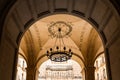 Montserrat Monastery facede in Spain, Barcelona Royalty Free Stock Photo