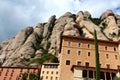 Montserrat Monastery, near Barcelona, Spain Royalty Free Stock Photo