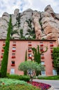 Montserrat Monastery near Barcelona, Spain Royalty Free Stock Photo