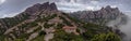 Montserrat mountain and abbey