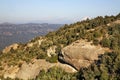Montserrat mountain near Barcelona. Spain Royalty Free Stock Photo