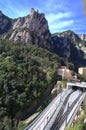 Montserrat mountain railroads ,Spain