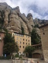 Montserrat Mountain in Spain near Barcelona