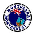 Montserrat sign.