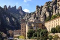 Montserrat Spain. Monastery of Monserrat in Spain
