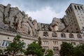 02.06.2023 - Montserrat, Spain, Mountain and monastery. Landscape on the top.