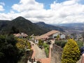 Montserrete Bogota Colombia village in the mountains Royalty Free Stock Photo