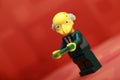 Monty Burns Lego Mini Figure Royalty Free Stock Photo