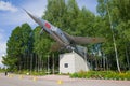 Monument airplane MiG-23