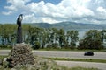 Monument Akhtamar near Lake Sevan, Armenia