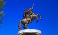 Monument of Alexander the Great, Skopje Royalty Free Stock Photo