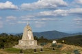 Monument of Alexander the Second at Shipka peak, Balkan Mountains, Bulgaria Royalty Free Stock Photo