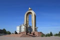 Monument of Amir Ismail Samani in Dushanbe city, Tajikistan Royalty Free Stock Photo