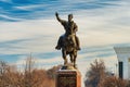 Monument Amir Timur or Tamerlane in Tashkent, Uzbekistan