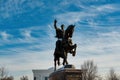 Monument Amir Timur or Tamerlane in Tashkent, Uzbekistan