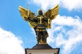 Monument of Angel in Kiev, independence square