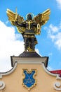 Monument of Angel in Kiev, independence square