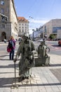 The Monument of An Anonymous Passerby (The Passage), Wroclaw, Poland