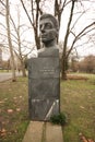 Monument of Apostol Karamitev - one of the most talented actors in Bulgarian history of cinema and theater