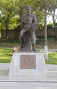 Monument artist Alexander Kiselyov in Tuapse