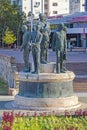 Monument Attentators of Solun Gemidzhii Royalty Free Stock Photo