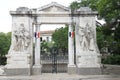 Monument aux Morts in French NÃÂ®mes Royalty Free Stock Photo